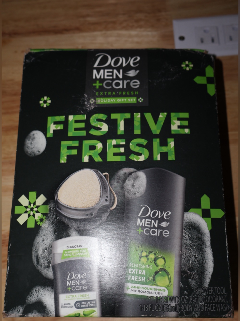 dove men+care extra fresh festive set